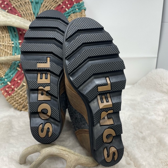 Sorel Lexie Wedge Boot Waterproof Winter Heel Sz 8 - Picture 8 of 11